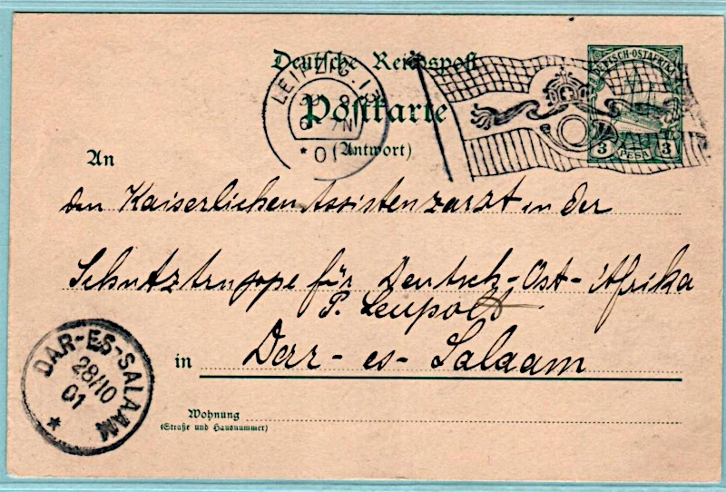 cover with early machine cancel impression